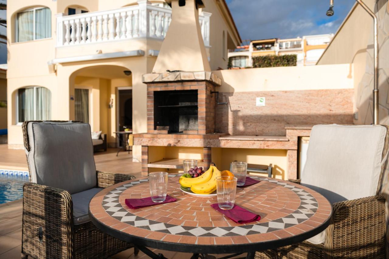 Villa Faya On The First Ocean Line With New Heated Pool Los Cristianos  Kültér fotó